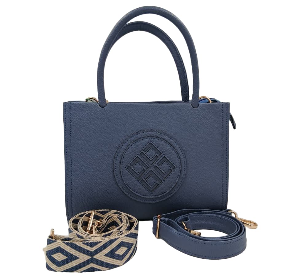 BOLSO AZUL INDIGO DENNIS