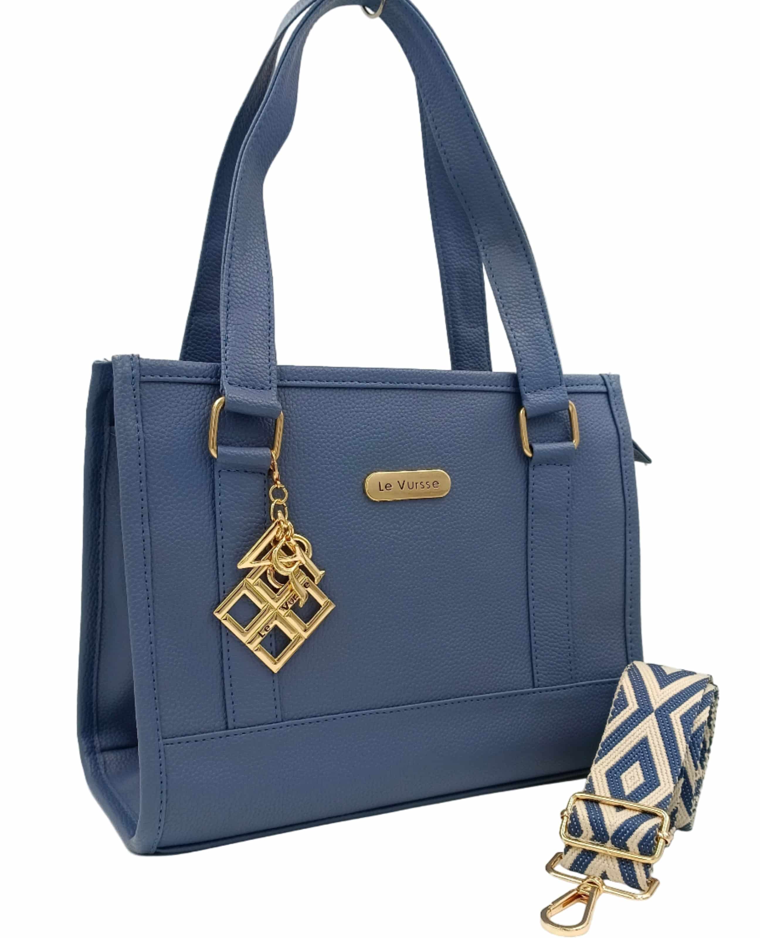 BOLSO AZUL INDIGO MINI LIA