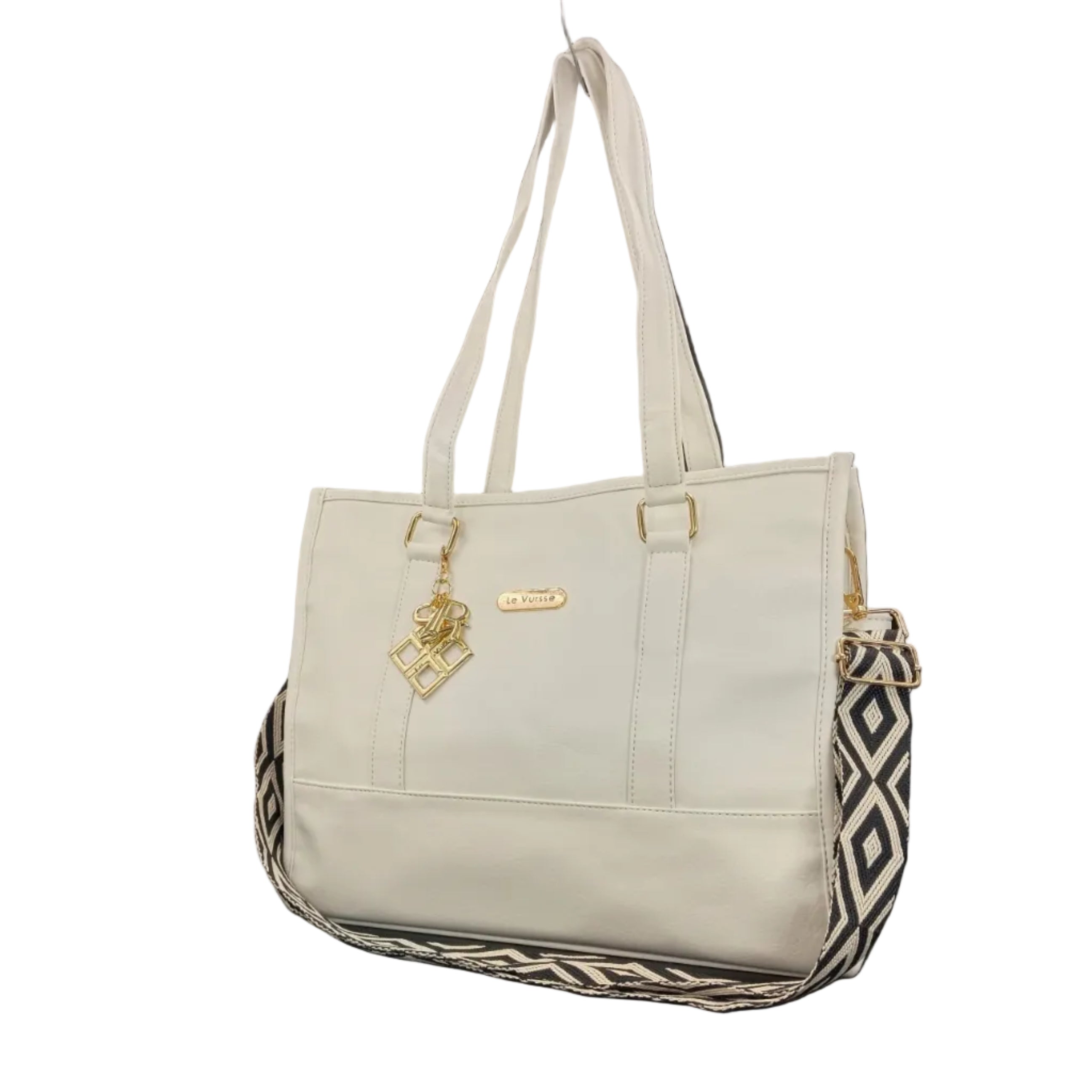 Bolso Be yourself blanco marfil mujer vursse