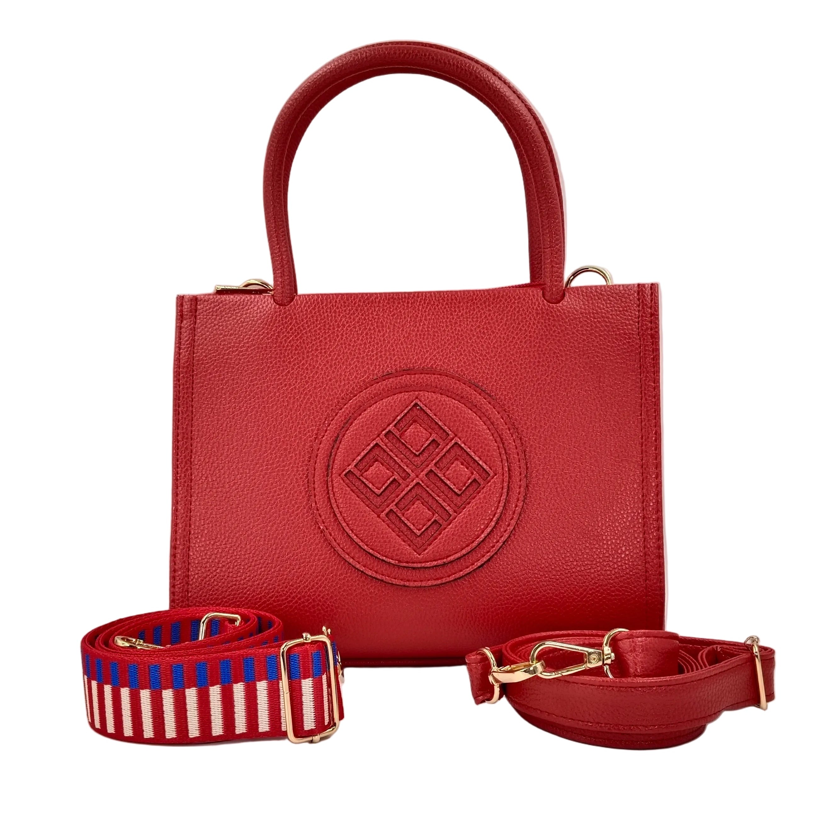 Bolso Dennis rojo vursse mujer