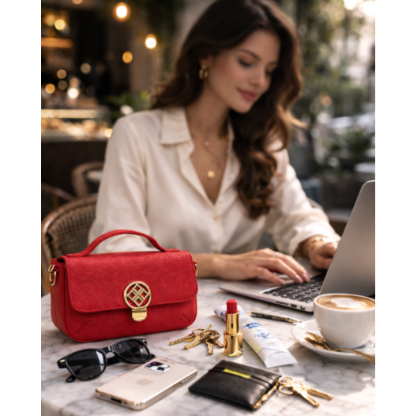 Bolso Pulso rojo mujer vursse lifestyle