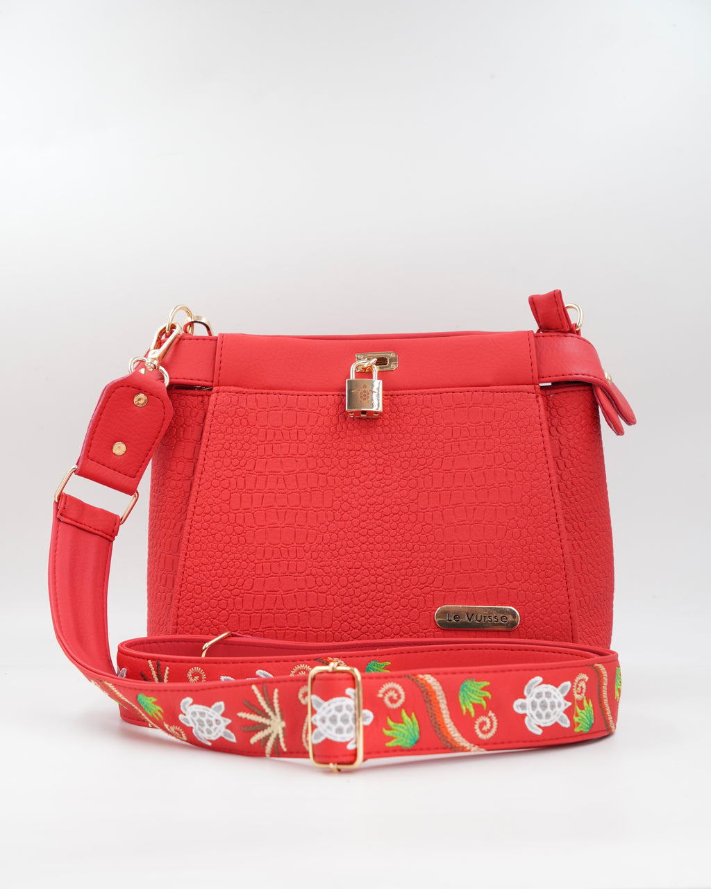 BOLSO TEA 🐢 ROJO