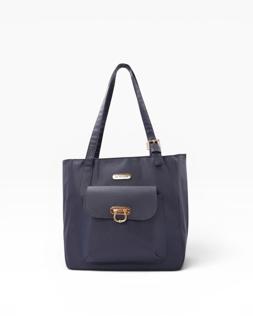 Bolso Tote Firme - Azul Oscuro