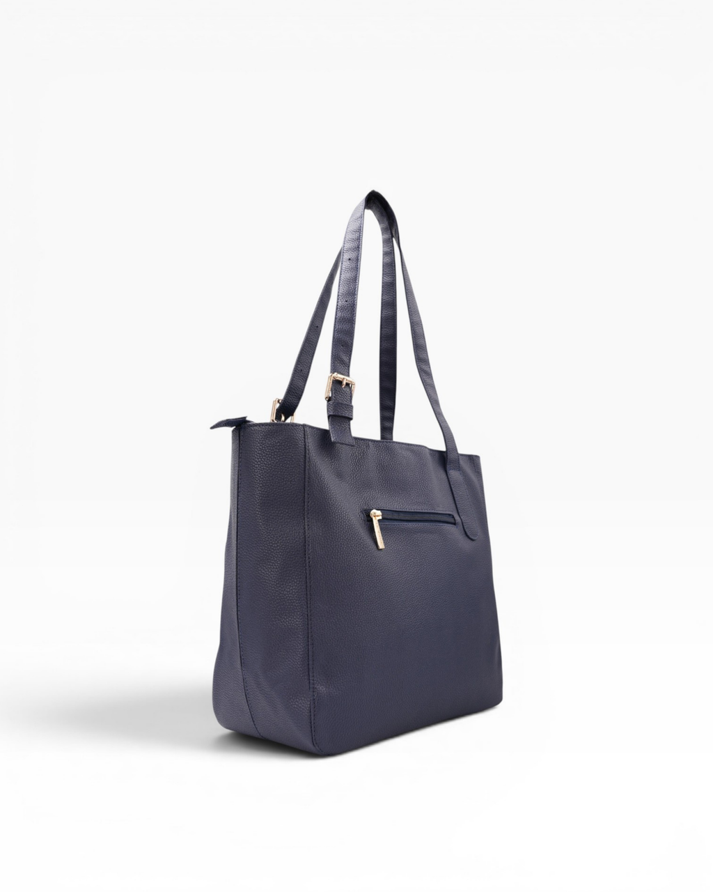 Bolso Tote Firme - Azul Oscuro
