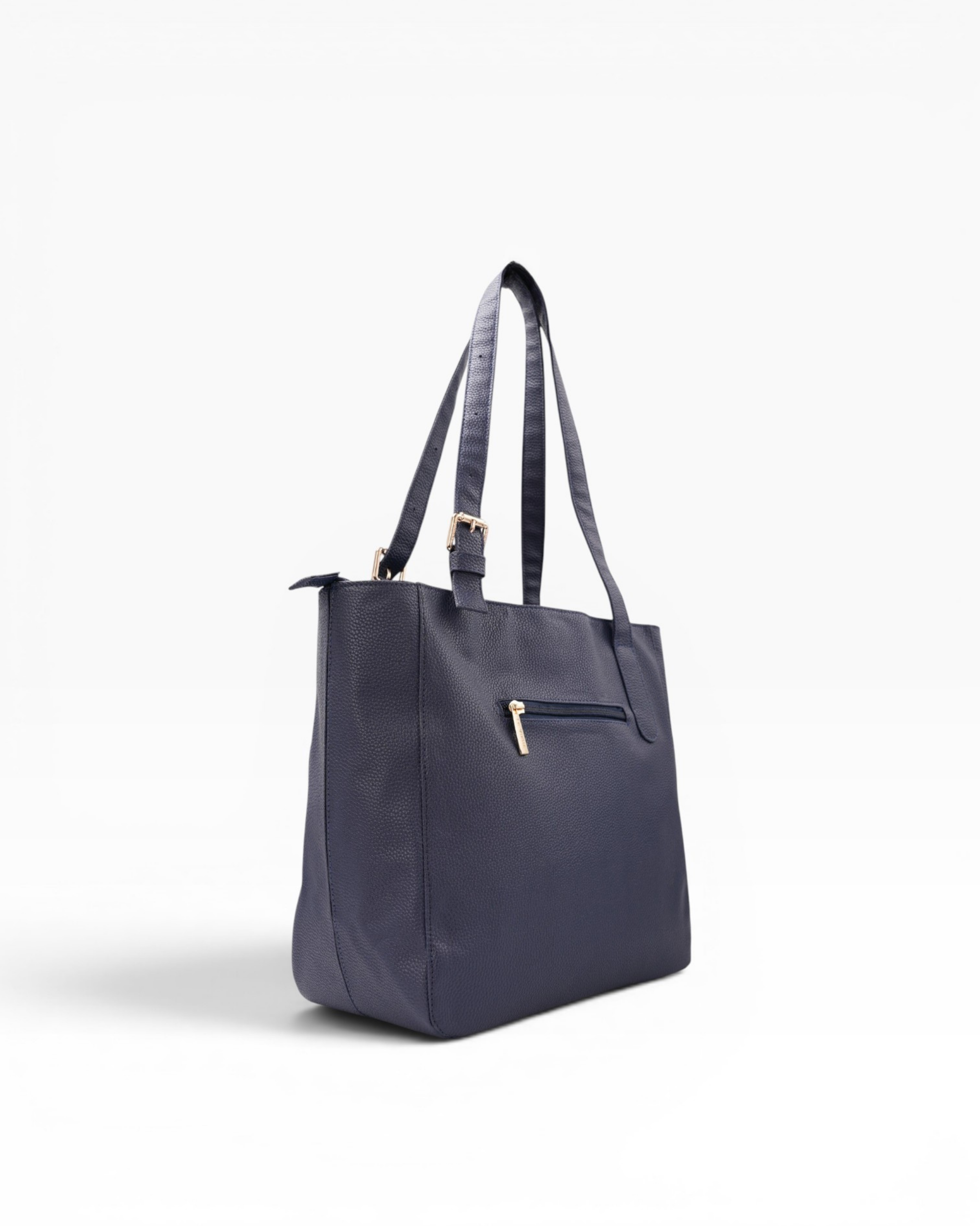 Bolso Tote Firme - Azul Oscuro