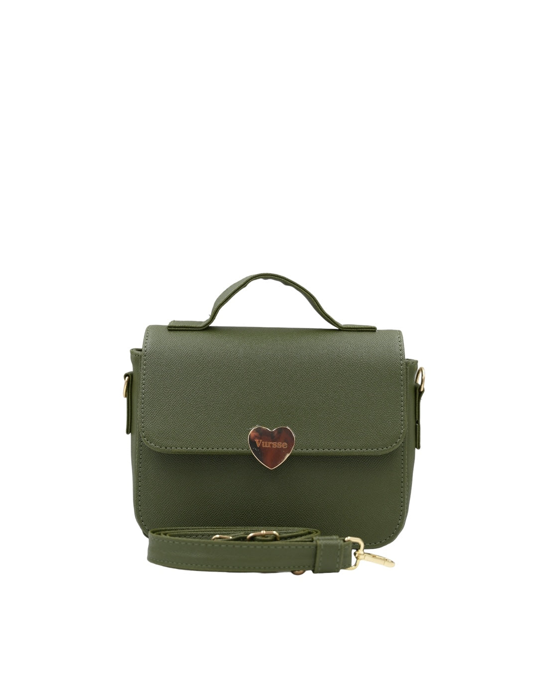 CARTERA ZOÉ VERDE MILITAR