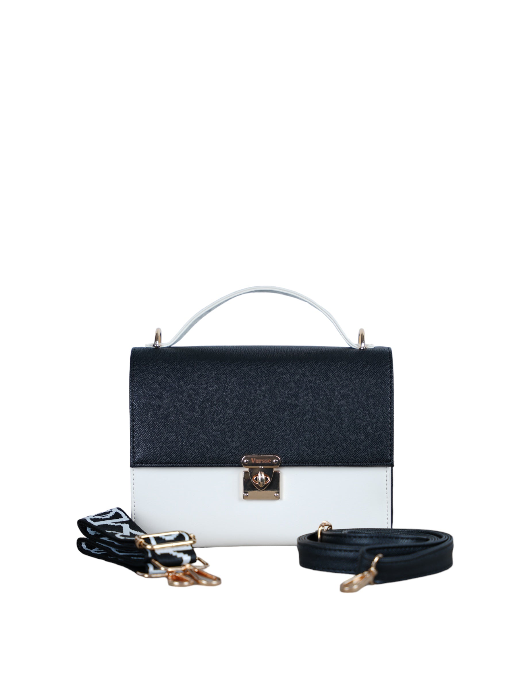 BOLSO BONNIE NEGRO/ BLANCO