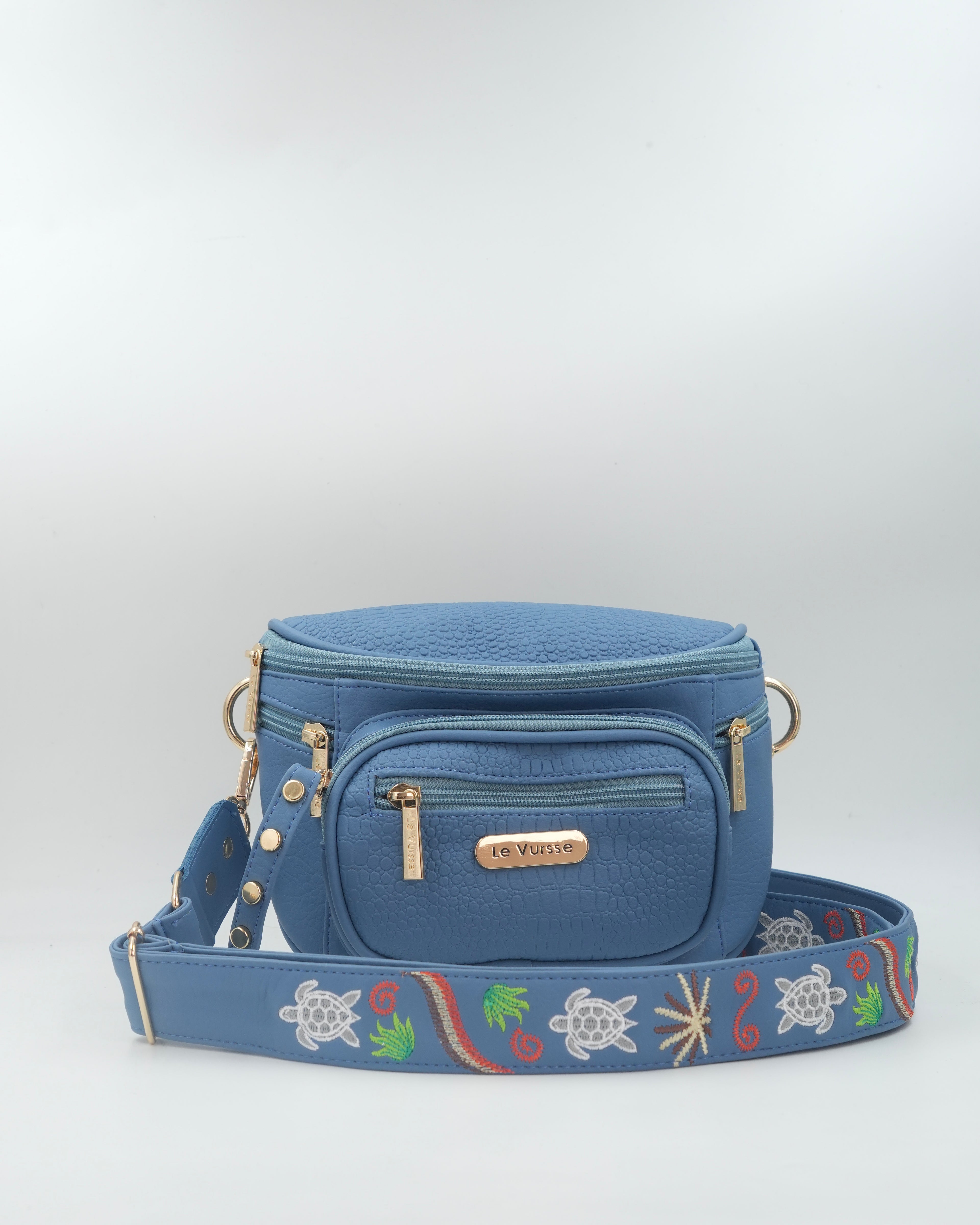 BANDOLERA VITA 🐢 AZUL