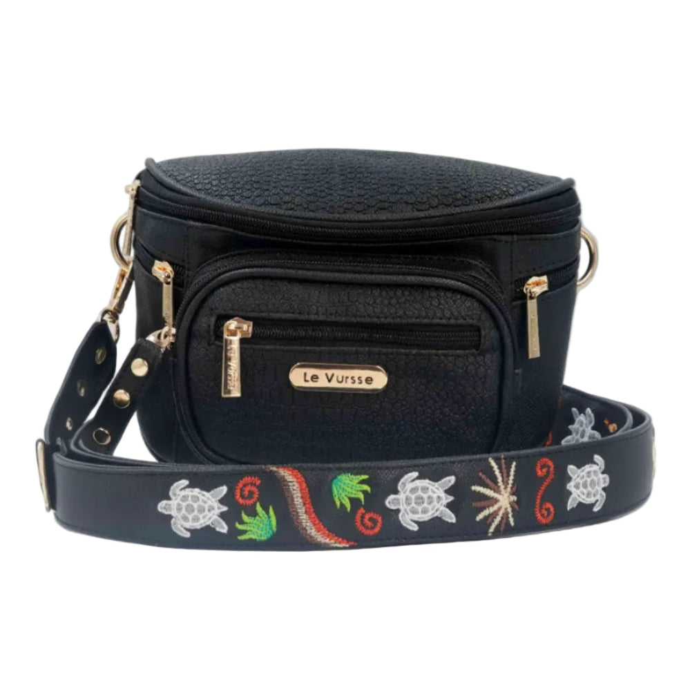 BANDOLERA NEGRO VITA