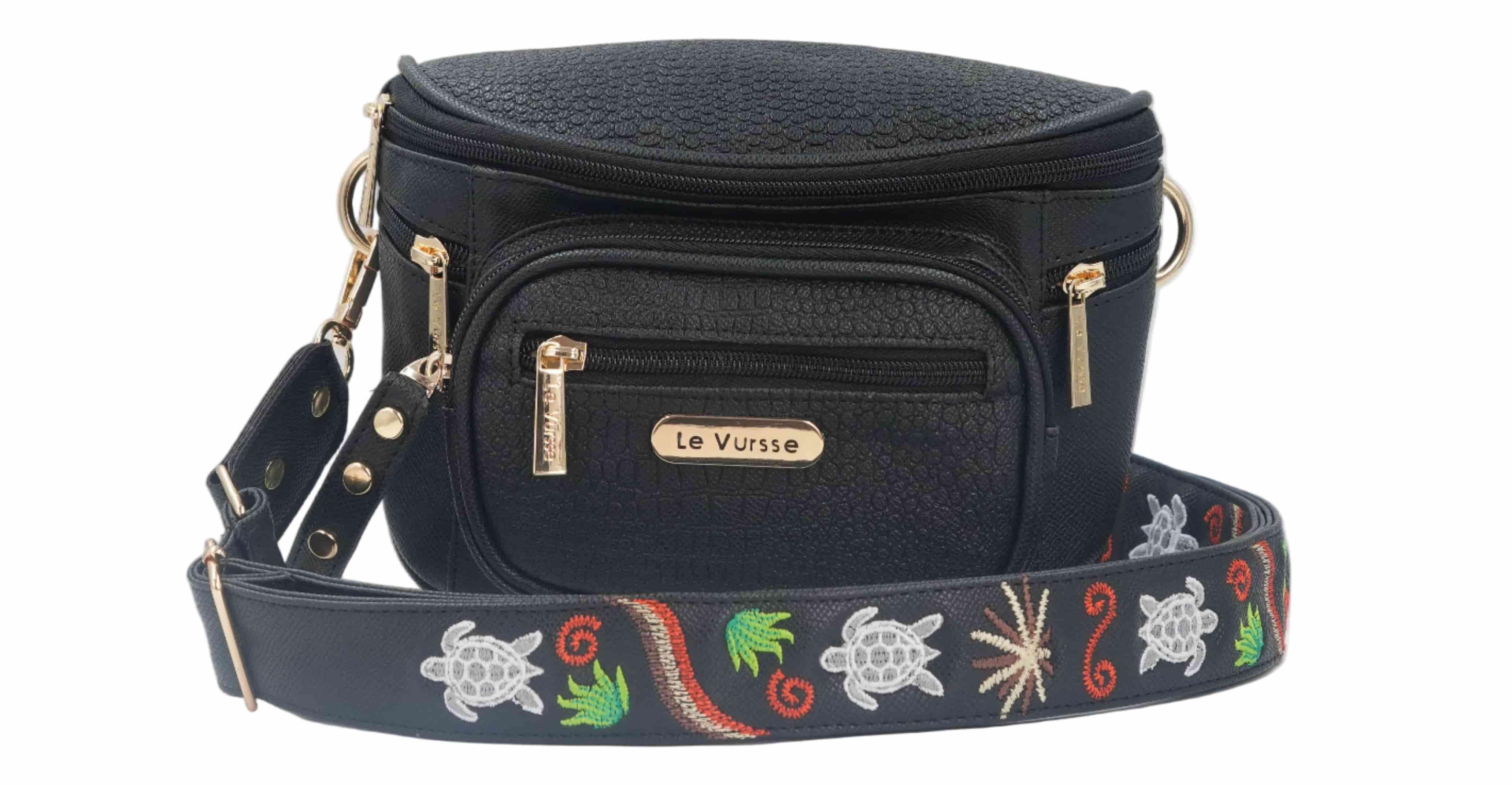 BANDOLERA NEGRO VITA