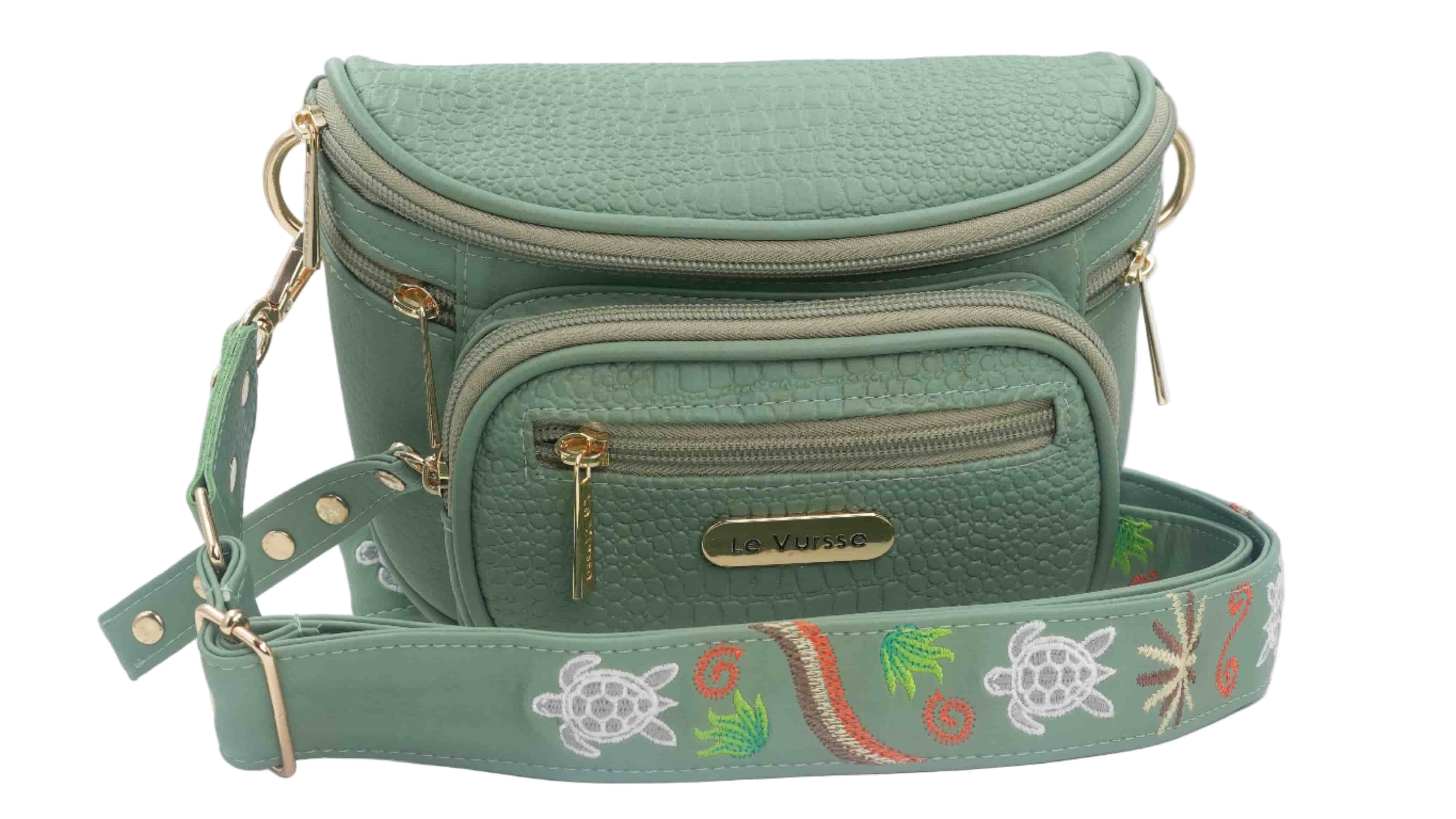 BANDOLERA PISTACHO VITA