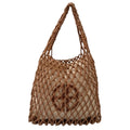 BOLSO MIEL TEJIDO 1225  con funda interna