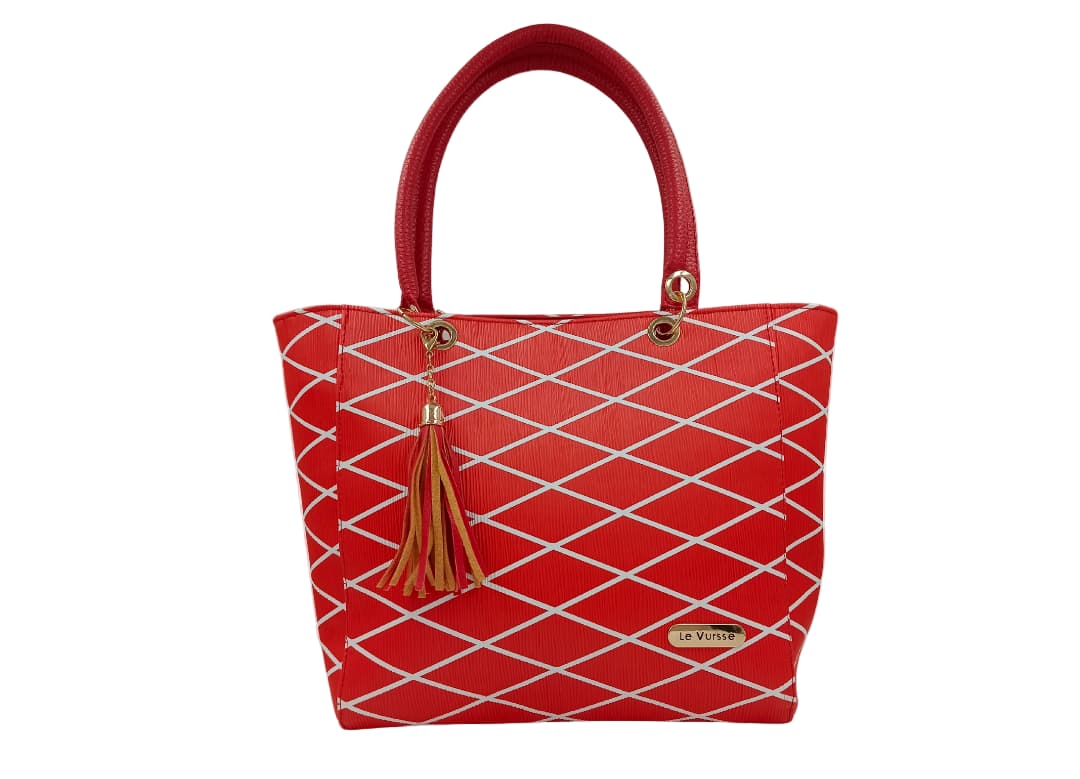 BOLSO ROJO ROMBO BOSTON