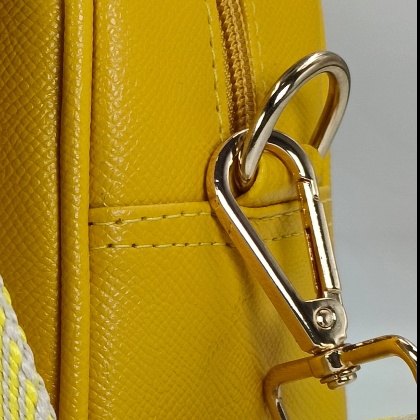 Bolso Abby amarillo mujer vursse herraje