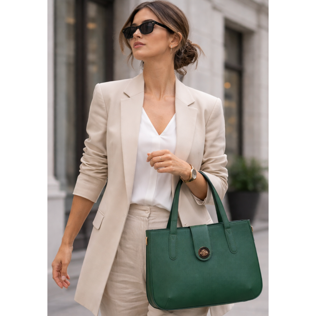 Bolso Eje verde pino mujer vursse lifestyle