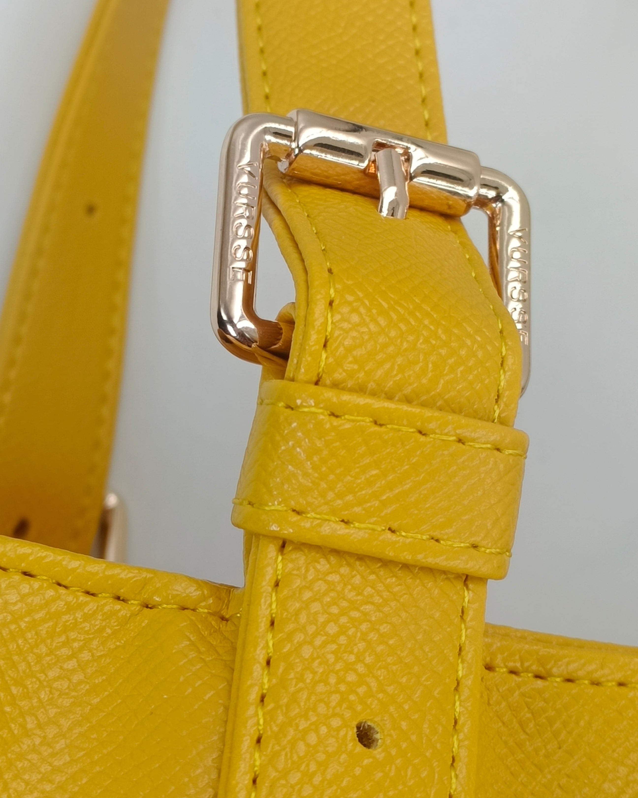 Bolso Firme amarillo mujer vursse correa
