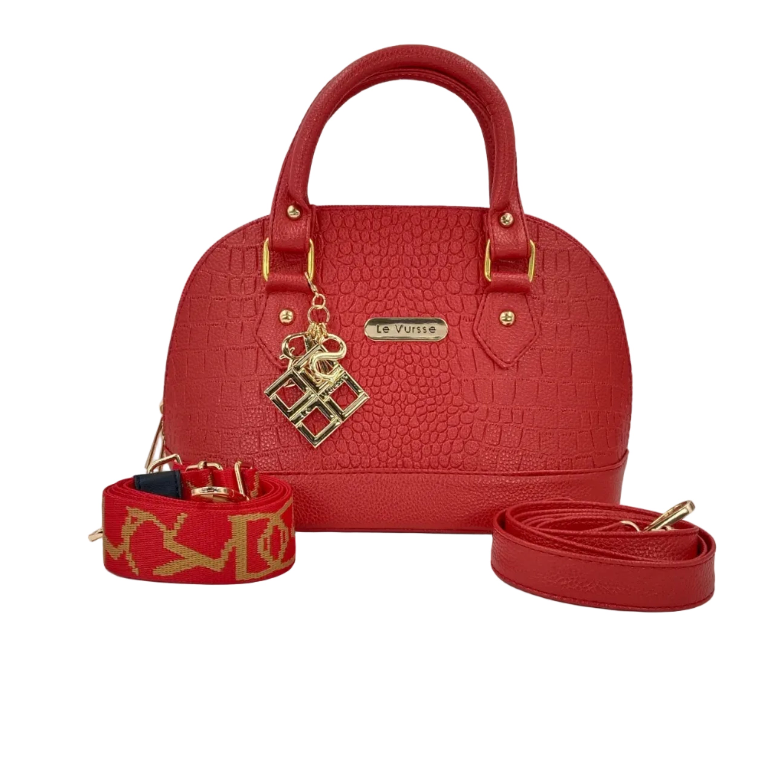 Bolso Liz rojo cereza vursse mujer