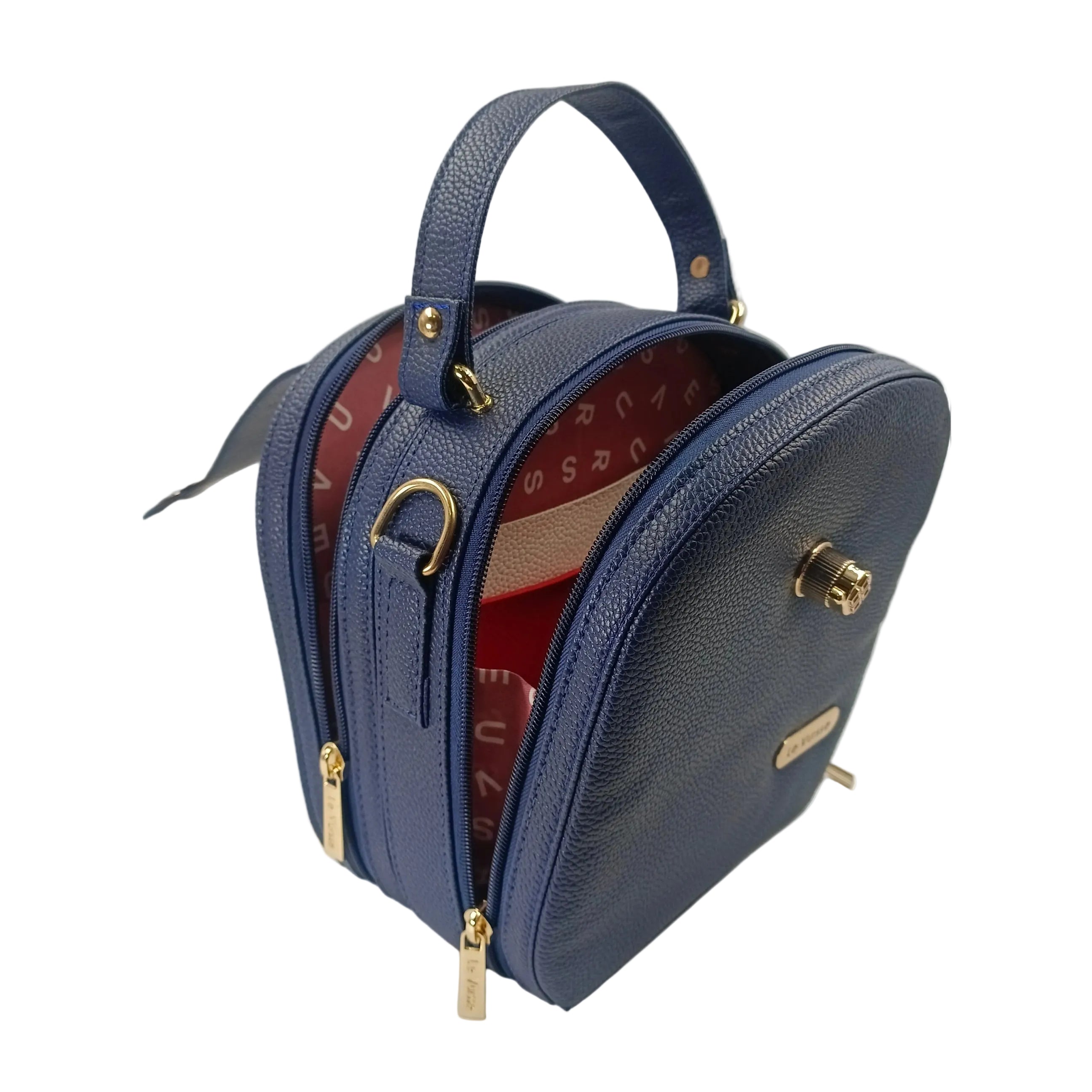 Bolso Ritmo azul mujer vursse bolsillos internos