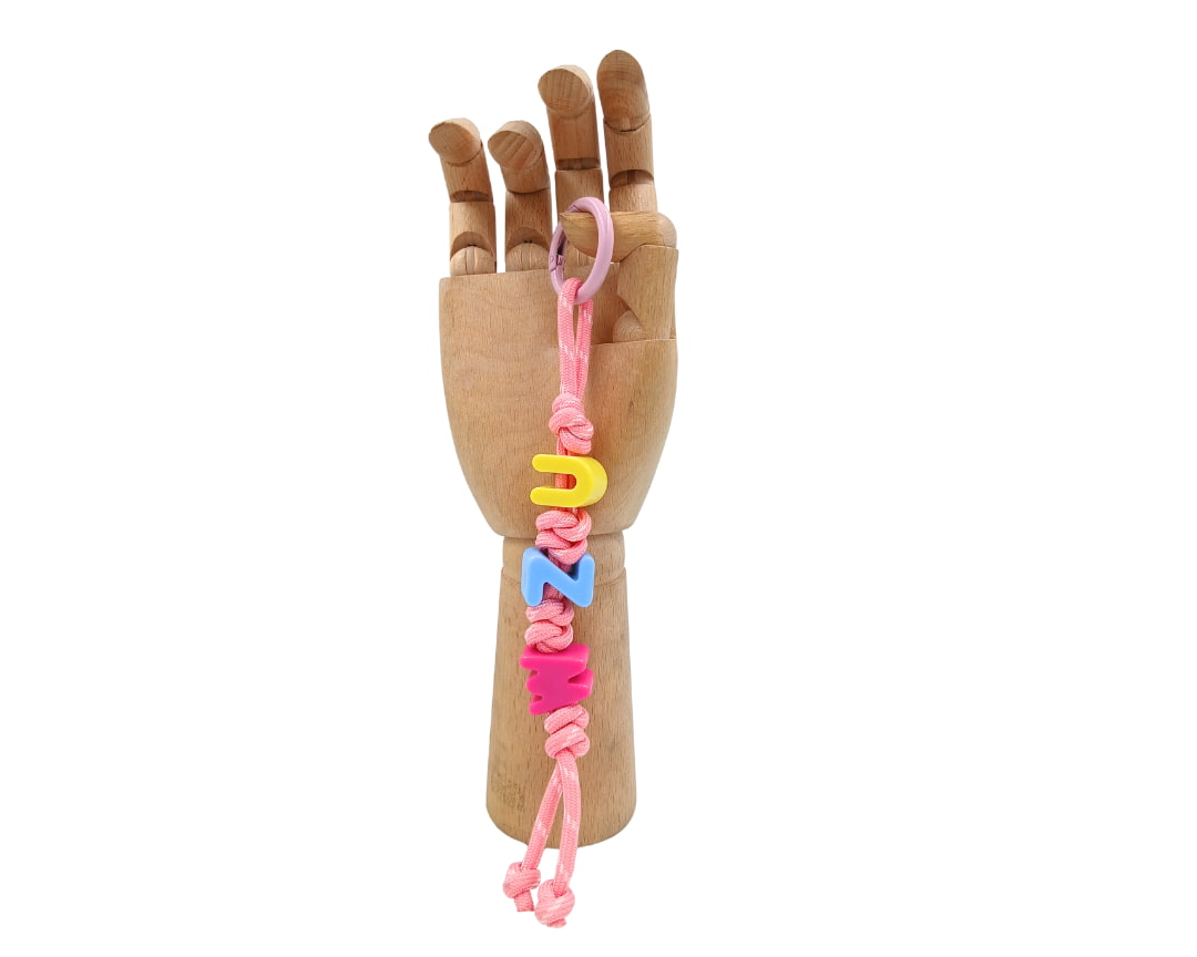 CHARM ROSA LETRAS