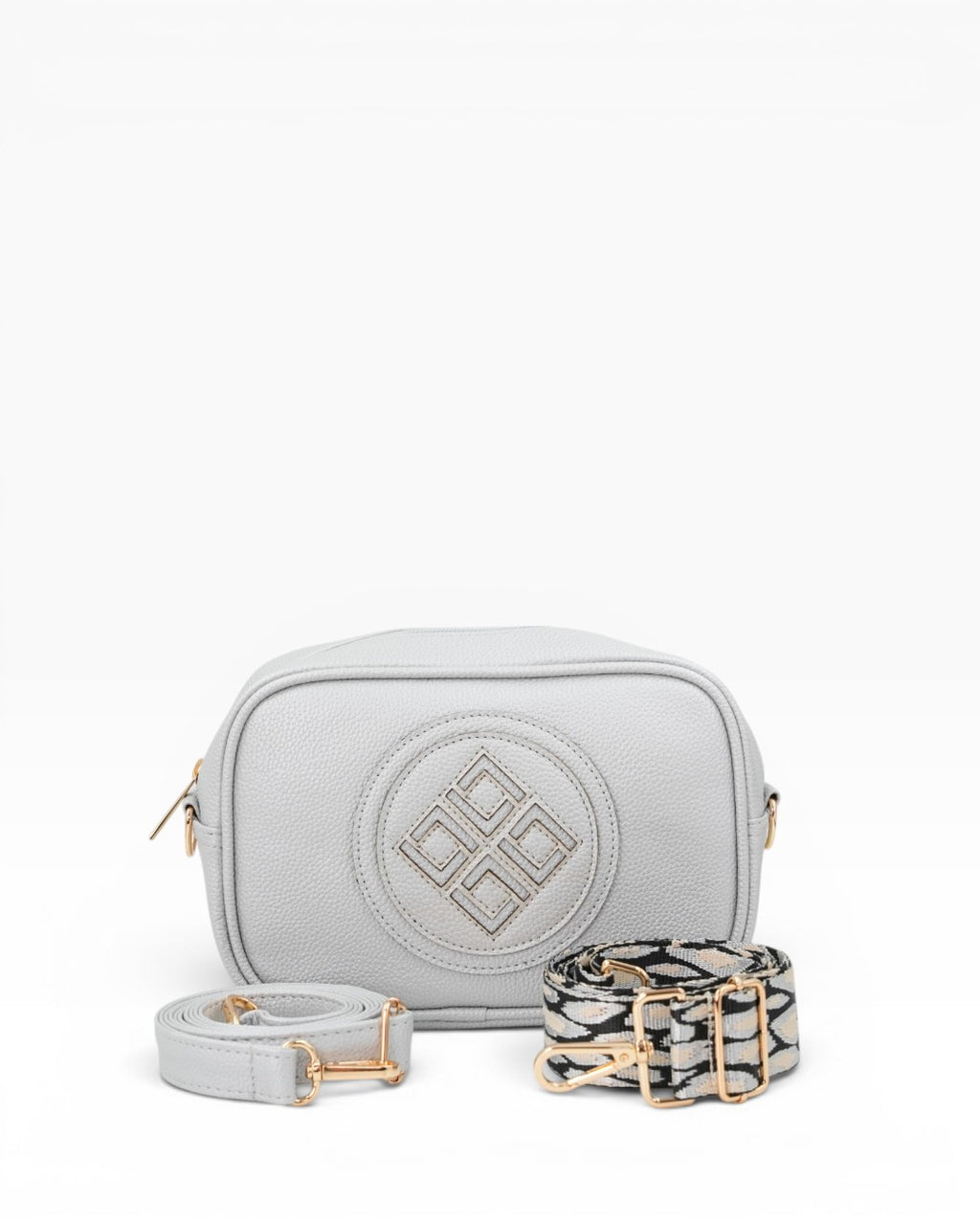 BOLSO ABBY - GRIS PLATEADO