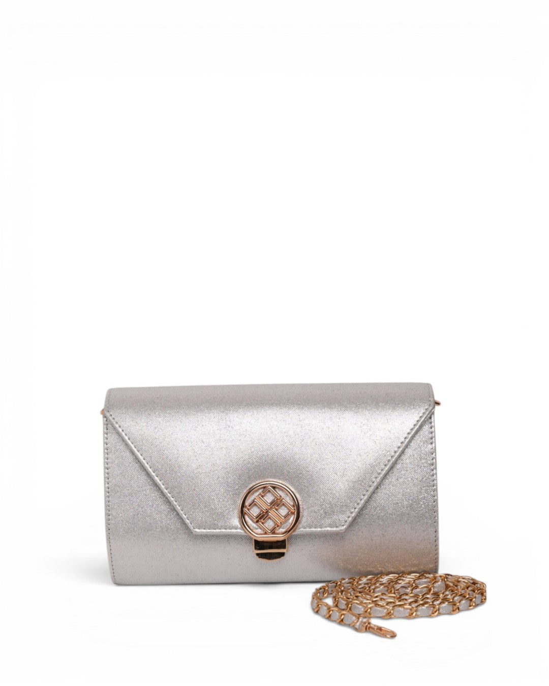 CARTERA  FIESTA PLATEADO