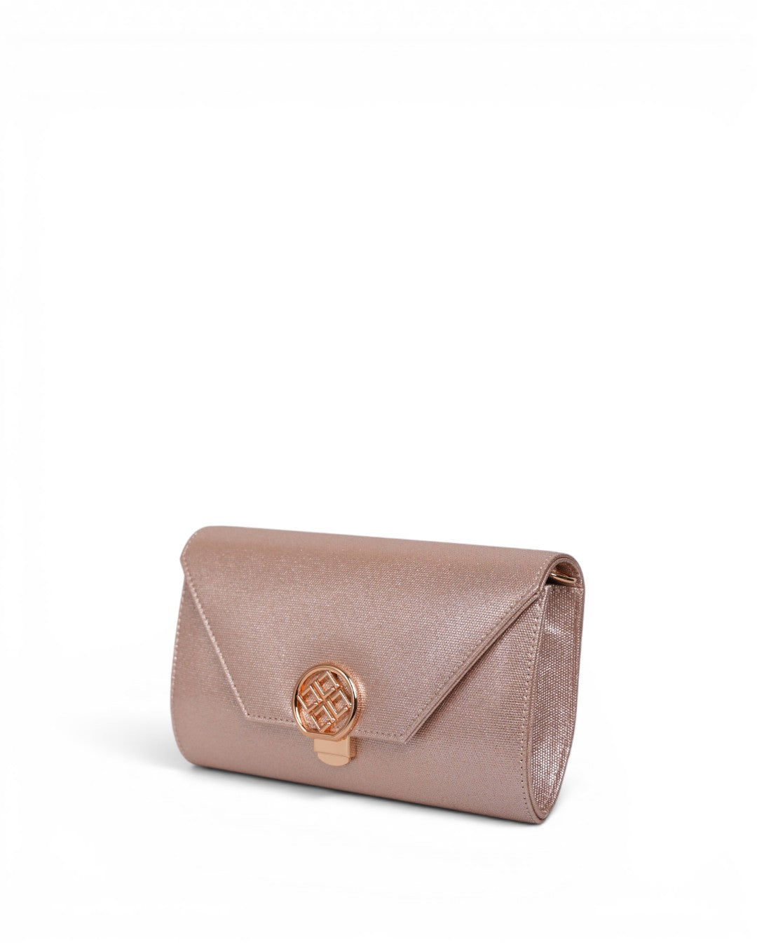 CARTERA  FIESTA ORO ROSA
