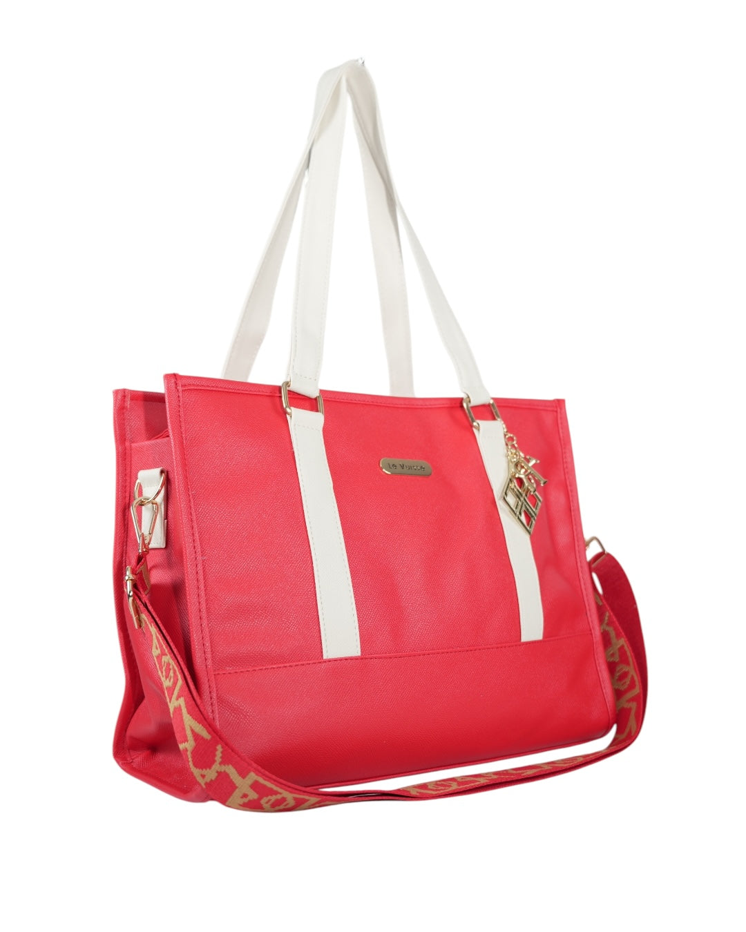 BOLSO BE YOURSELF ROJO/ BLANCO