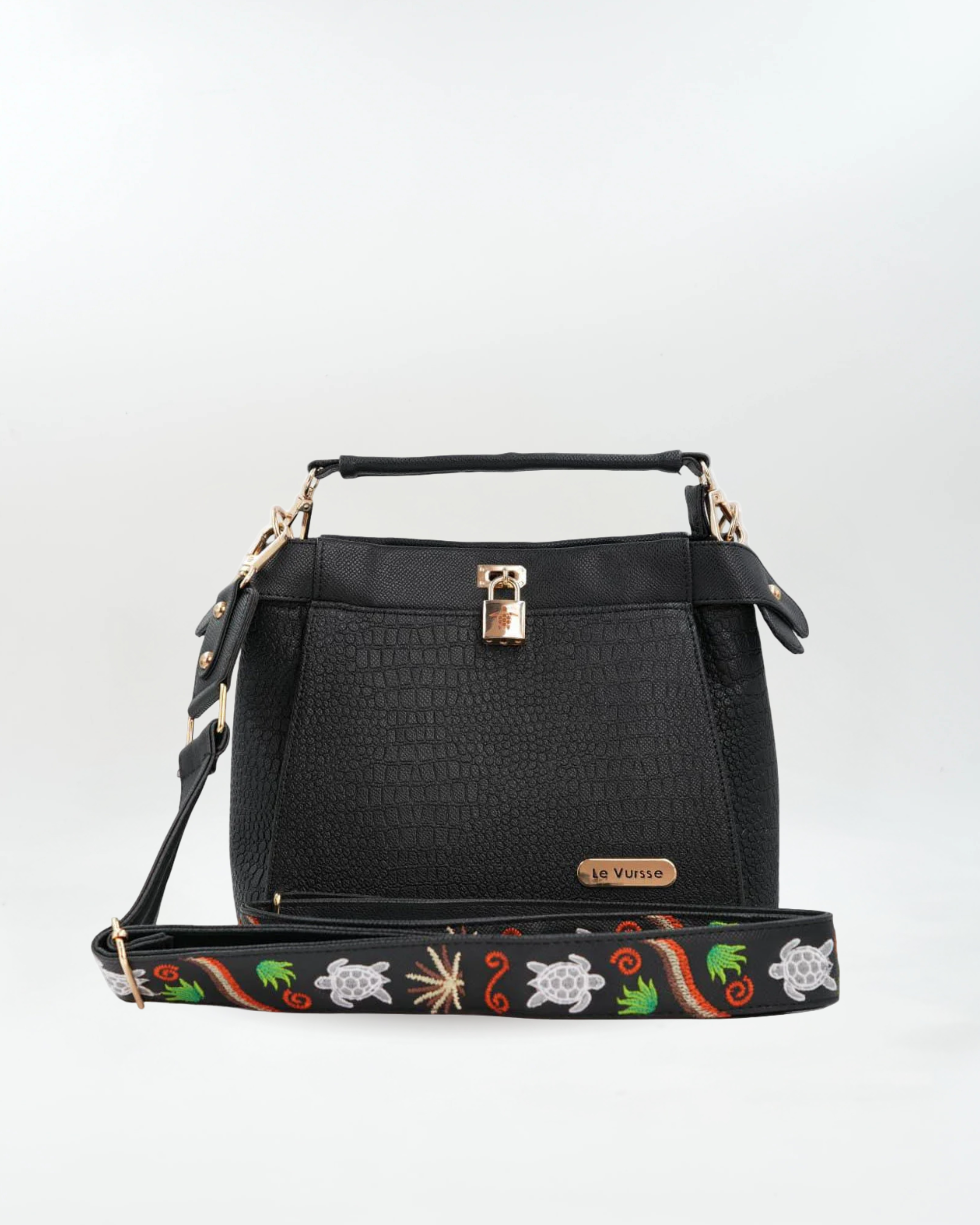 BOLSO TEA 🐢 NEGRO