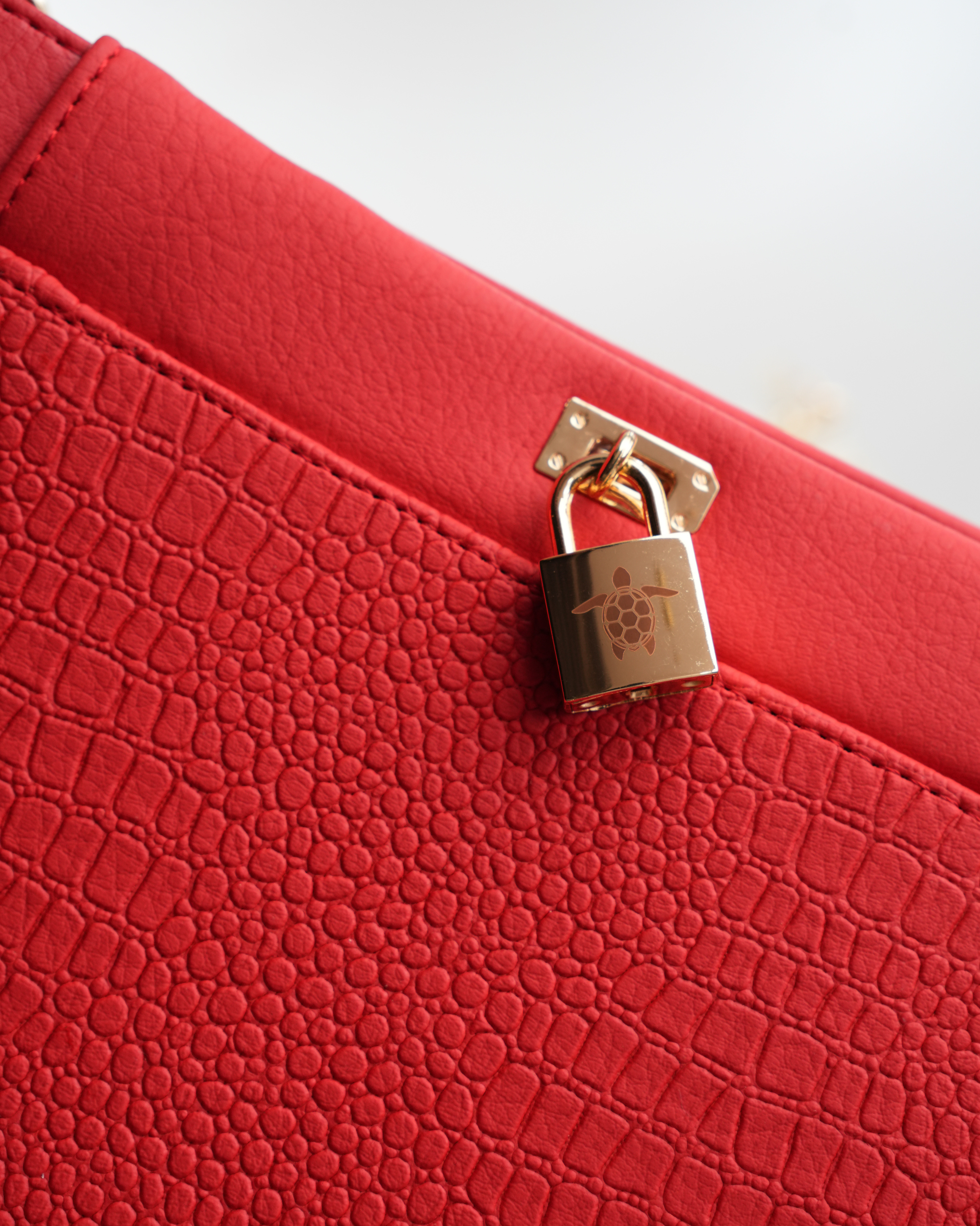 BOLSO TEA 🐢 ROJO