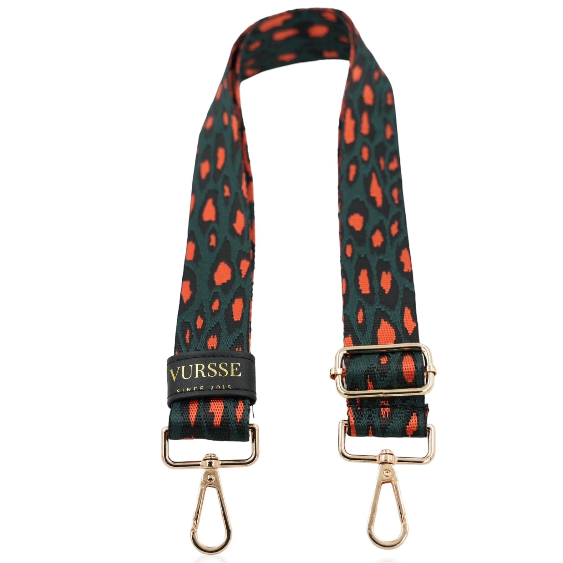 Straps verde militar animal print intercambiable
