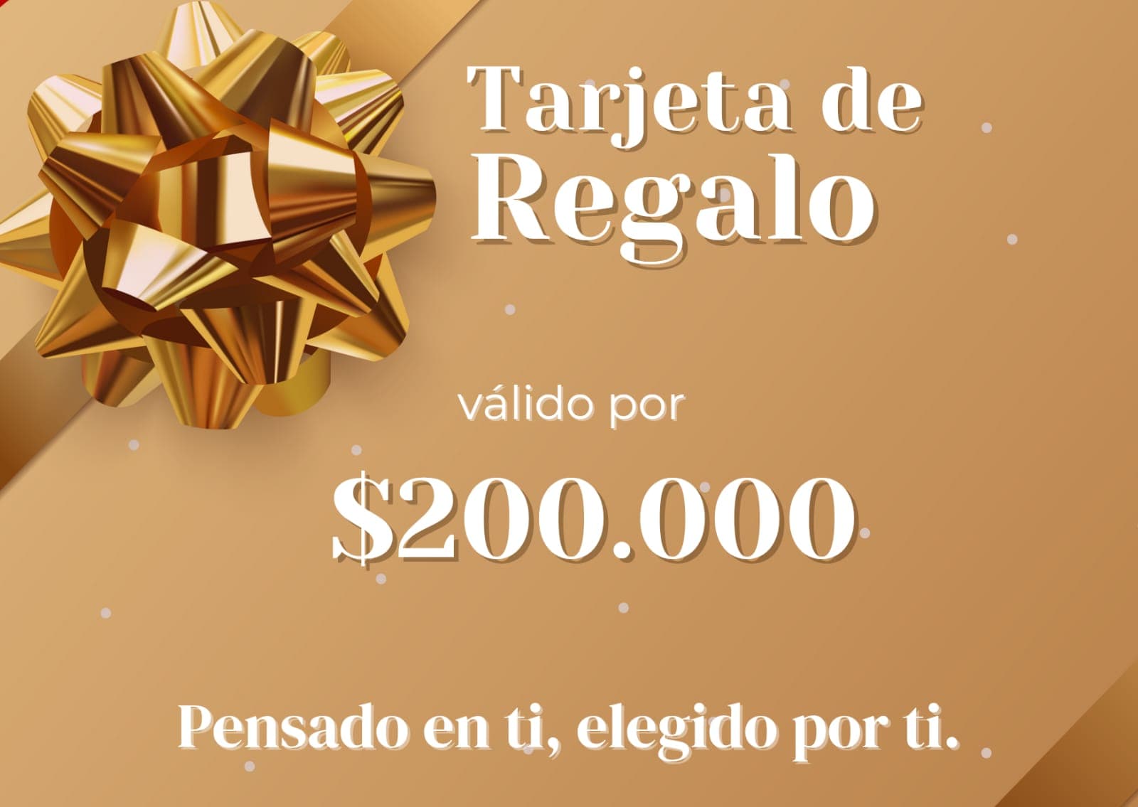 Tarjeta regalo 200000 VURSSE