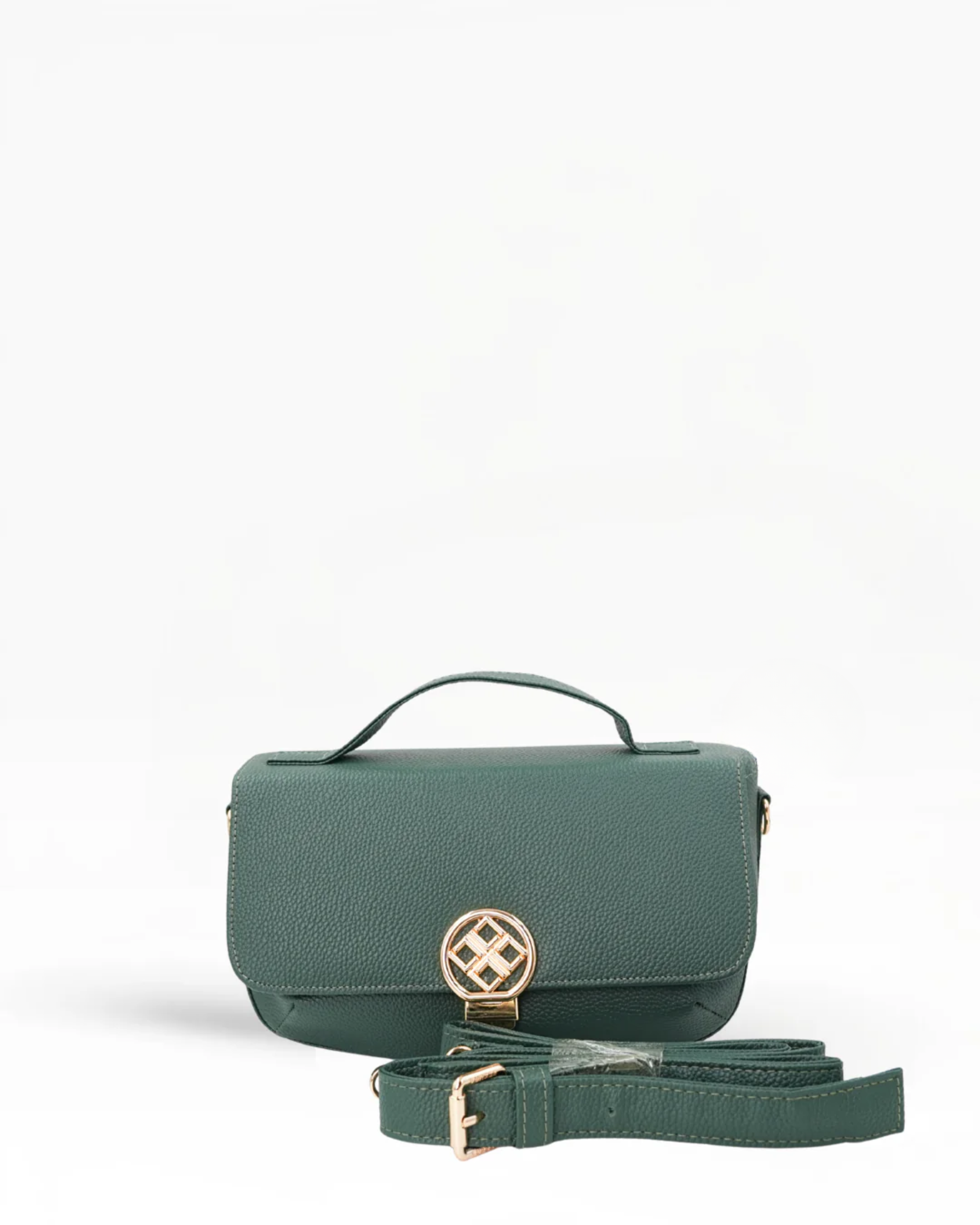 BOLSO PULSO - VERDE PINO
