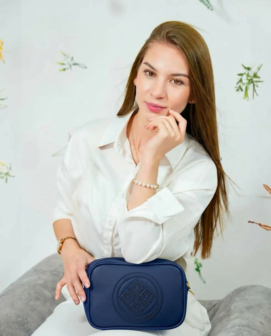 BOLSO ABBY - AZUL OSCURO