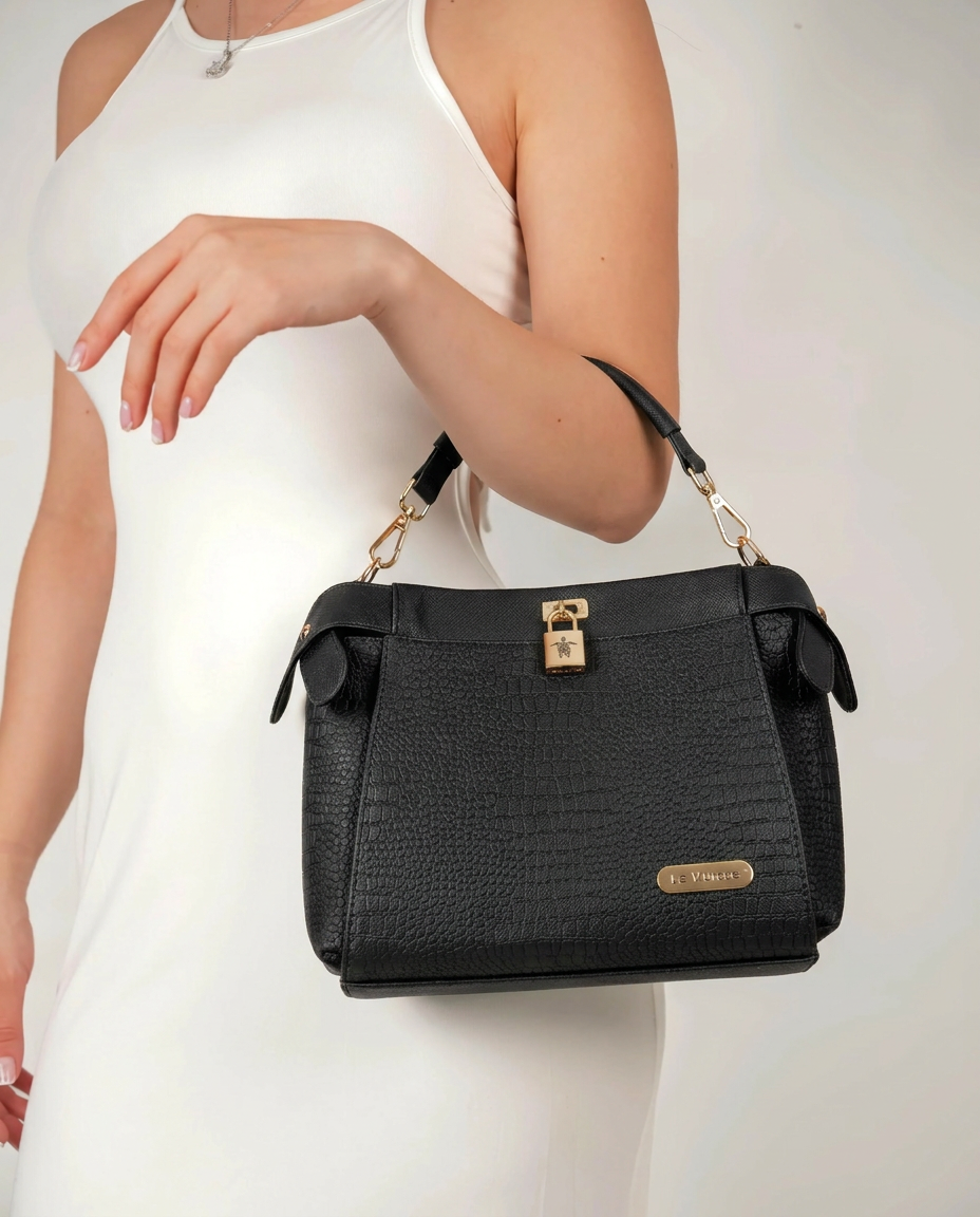 BOLSO TEA 🐢 NEGRO